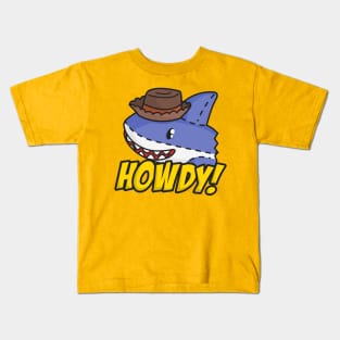 Howdy Shark Kids T-Shirt